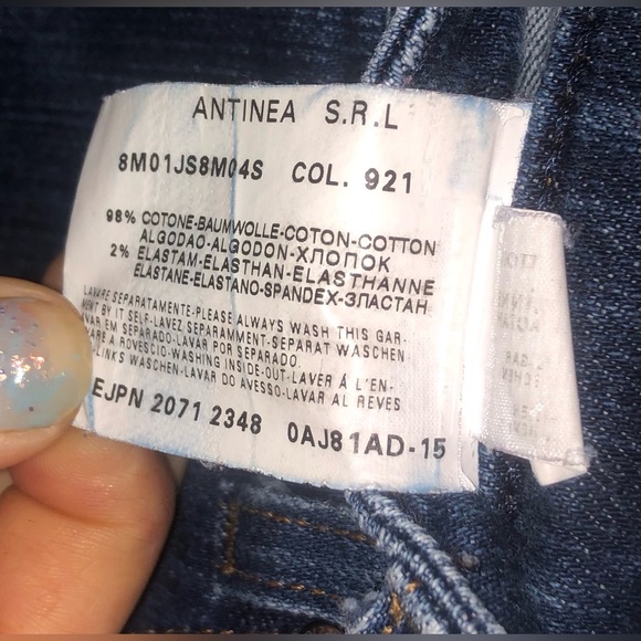 Armani Collezion1 Jeans Women’s Size 10 Antinea COL.921. - Picture 6 of 7